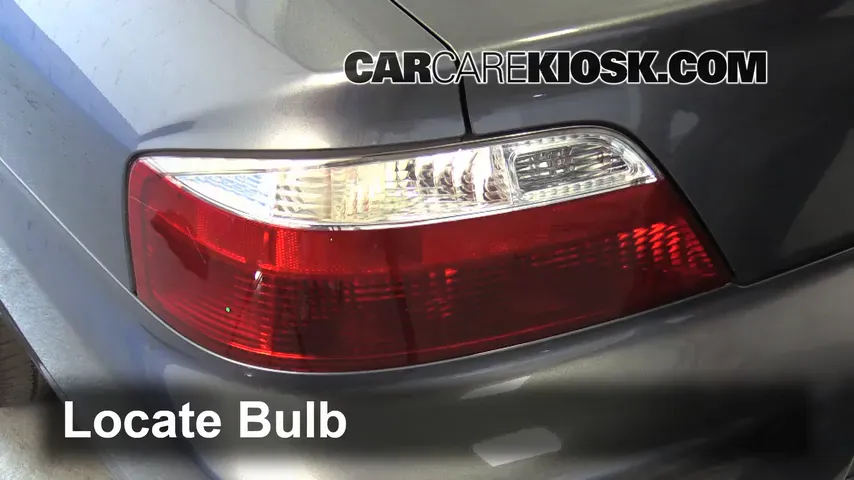 2002 Acura TL 3.2L V6 Luces Luz trasera (reemplazar foco)